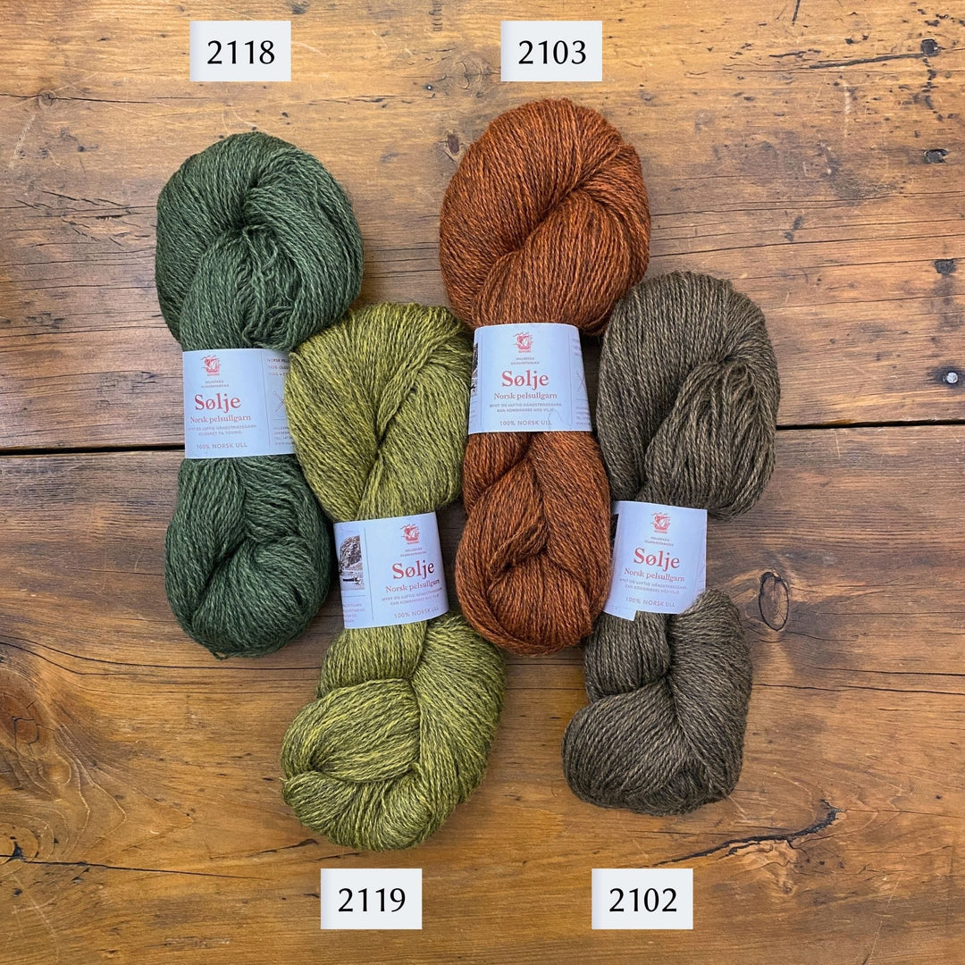 Linden Cardigan by Melody Hoffmann in Hillesvåg Sølje
