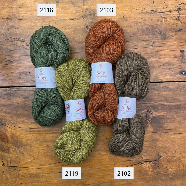 Linden Cardigan by Melody Hoffmann in Hillesvåg Sølje