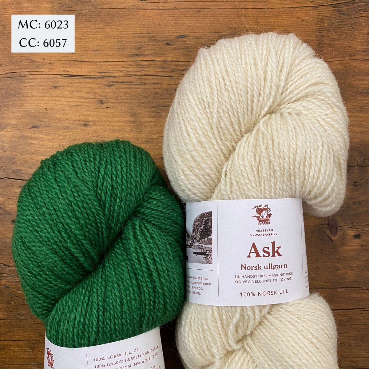 Efterår No 8 Sweater by Anne-Sophie Nørby Velling in Hillesvåg Ask