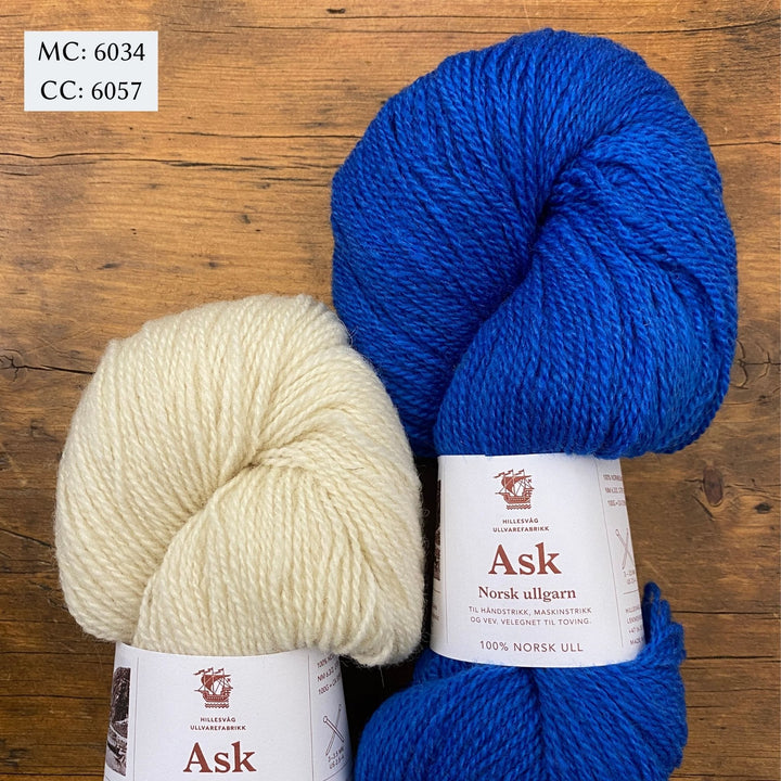 Efterår No 8 Sweater by Anne-Sophie Nørby Velling in Hillesvåg Ask