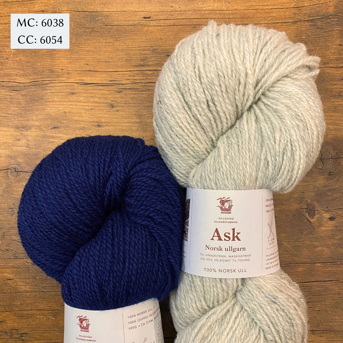 Efterår No 8 Sweater by Anne-Sophie Nørby Velling in Hillesvåg Ask