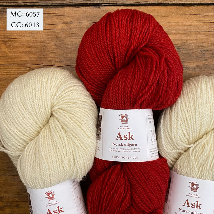 Efterår No 8 Sweater by Anne-Sophie Nørby Velling in Hillesvåg Ask