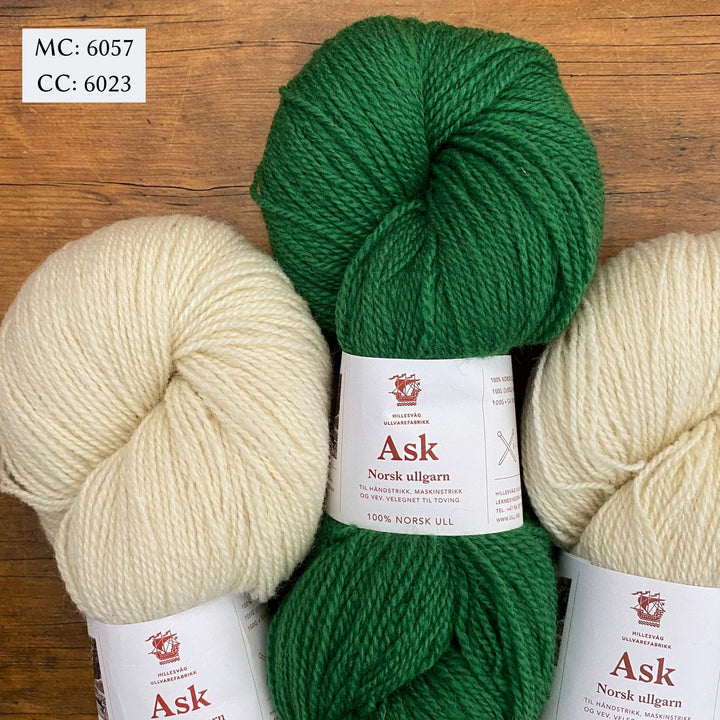 Efterår No 8 Sweater by Anne-Sophie Nørby Velling in Hillesvåg Ask