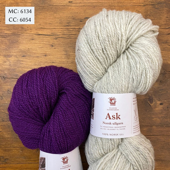 Efterår No 8 Sweater by Anne-Sophie Nørby Velling in Hillesvåg Ask