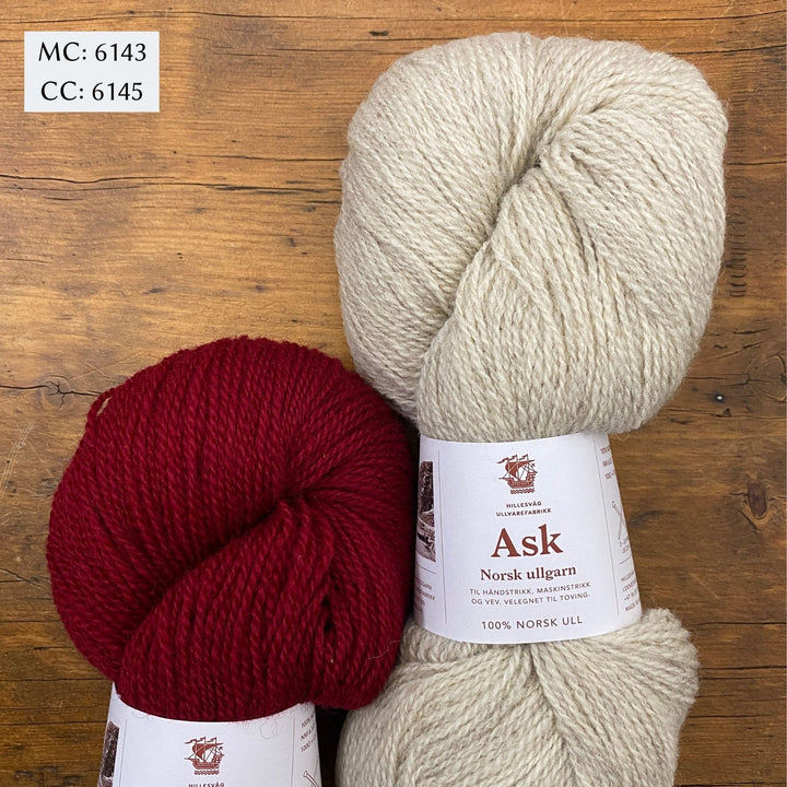 Efterår No 8 Sweater by Anne-Sophie Nørby Velling in Hillesvåg Ask