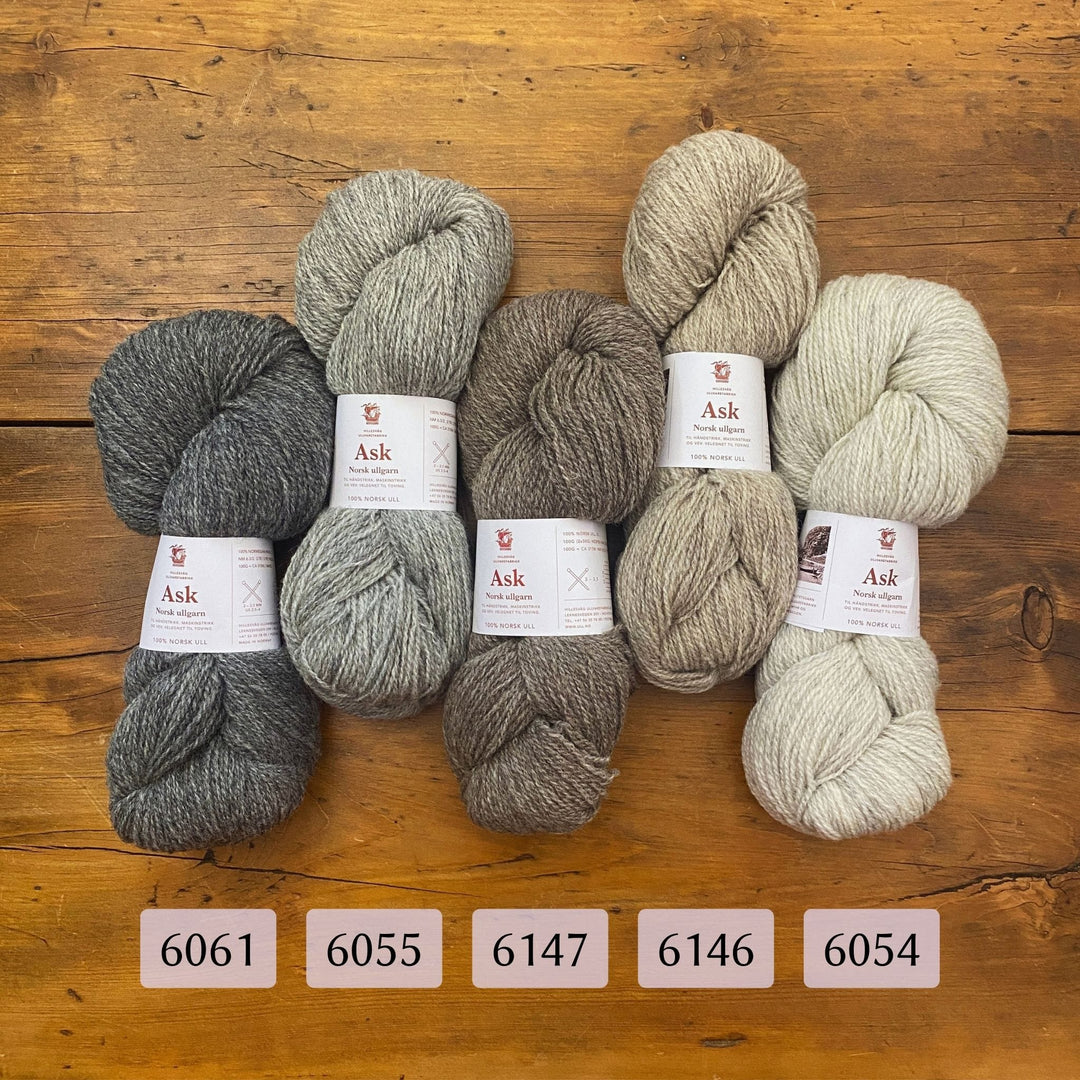 Walnut Sweater by Berit Ramsland in Hillesvåg Ask