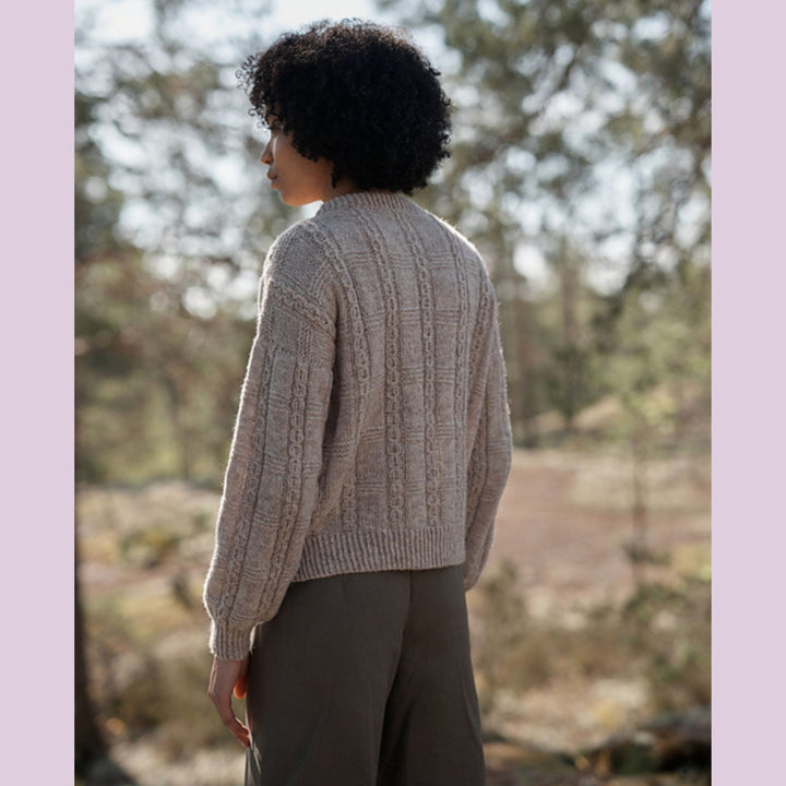 Walnut Sweater by Berit Ramsland in Hillesvåg Ask