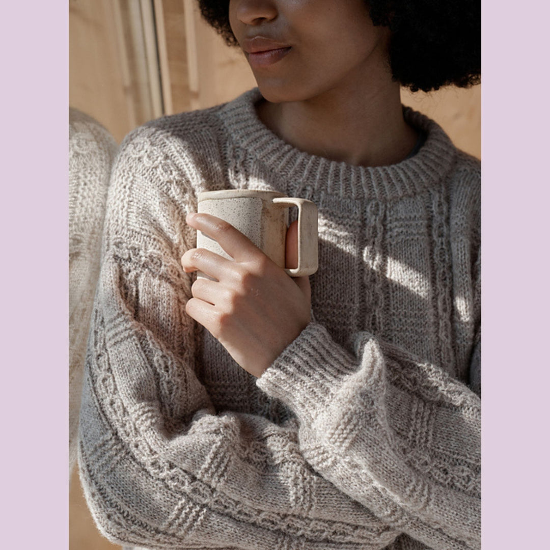 Walnut Sweater by Berit Ramsland in Hillesvåg Ask