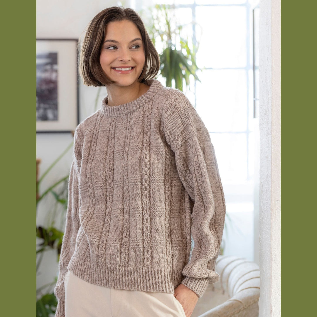 Walnut Sweater by Berit Ramsland in Hillesvåg Ask