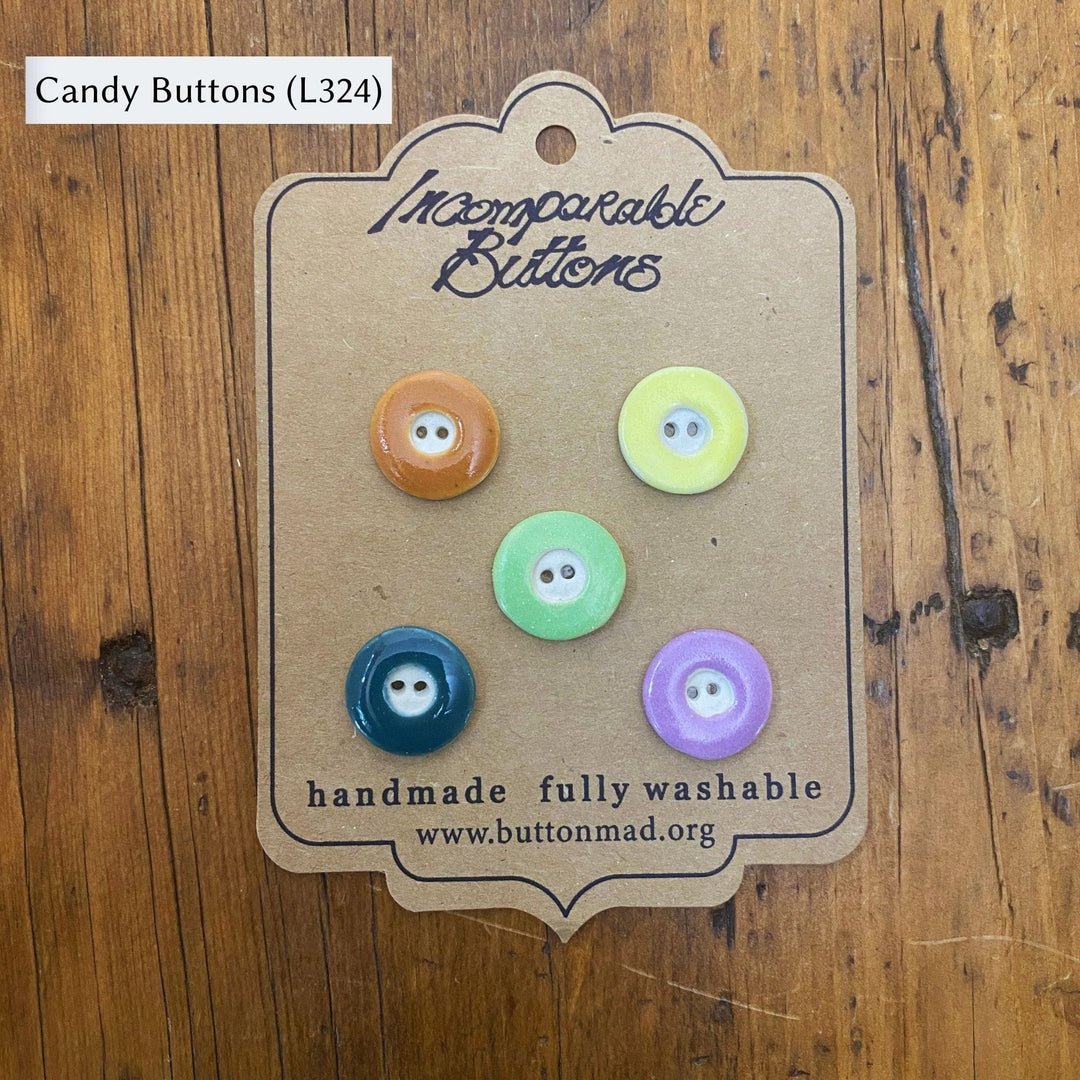 Ceramic Buttons by Incomparable Buttons