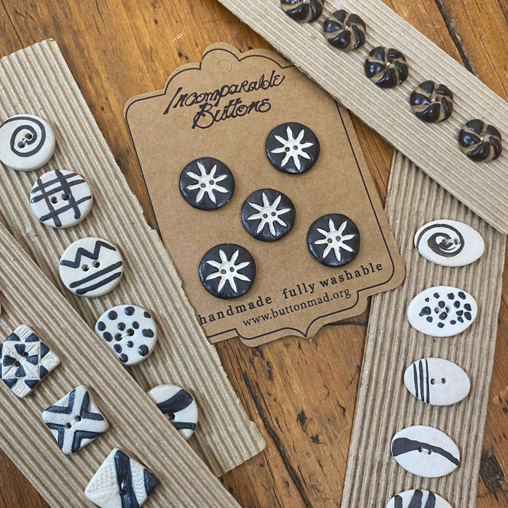 Ceramic Buttons by Incomparable Buttons