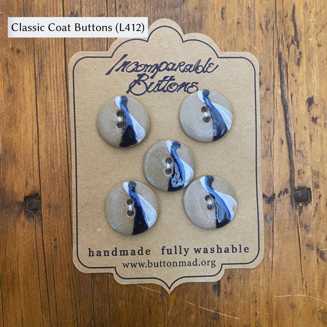 Ceramic Buttons by Incomparable Buttons