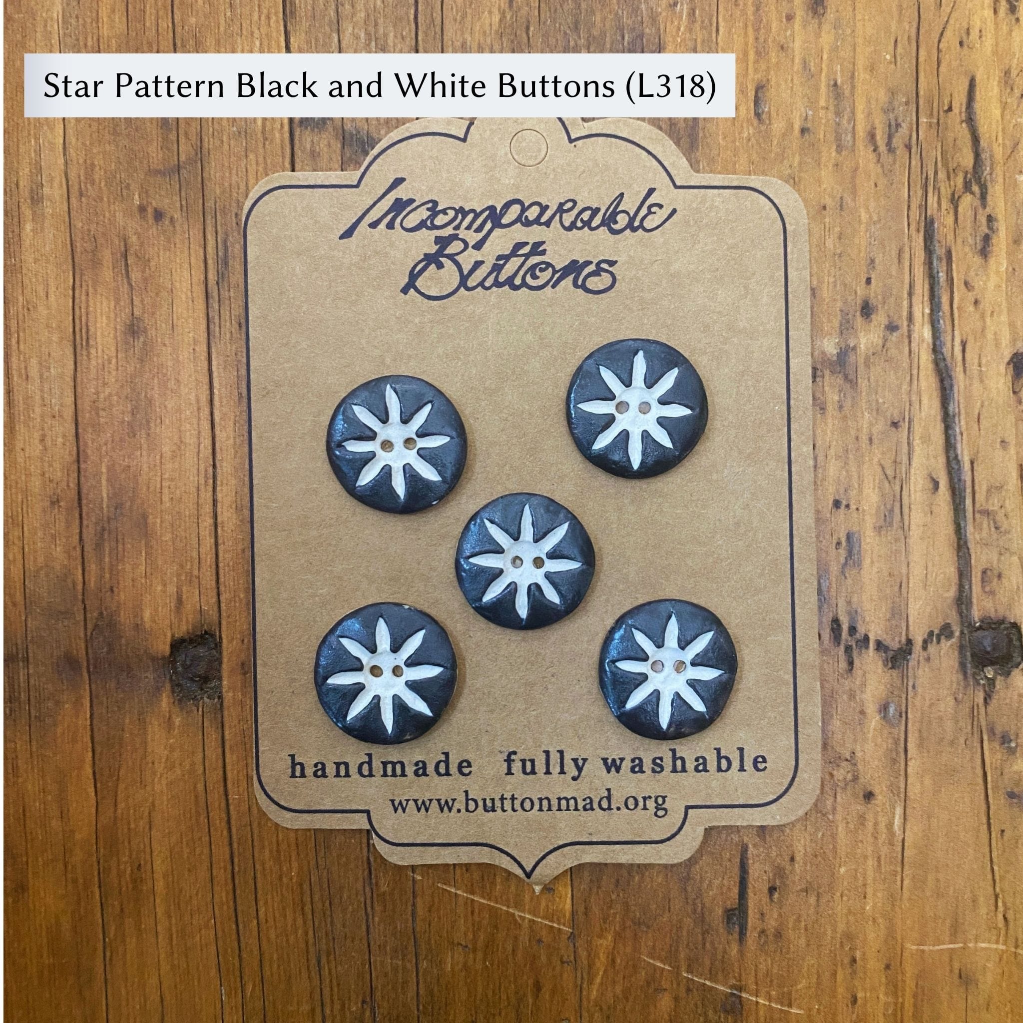 Ceramic Buttons by Incomparable Buttons