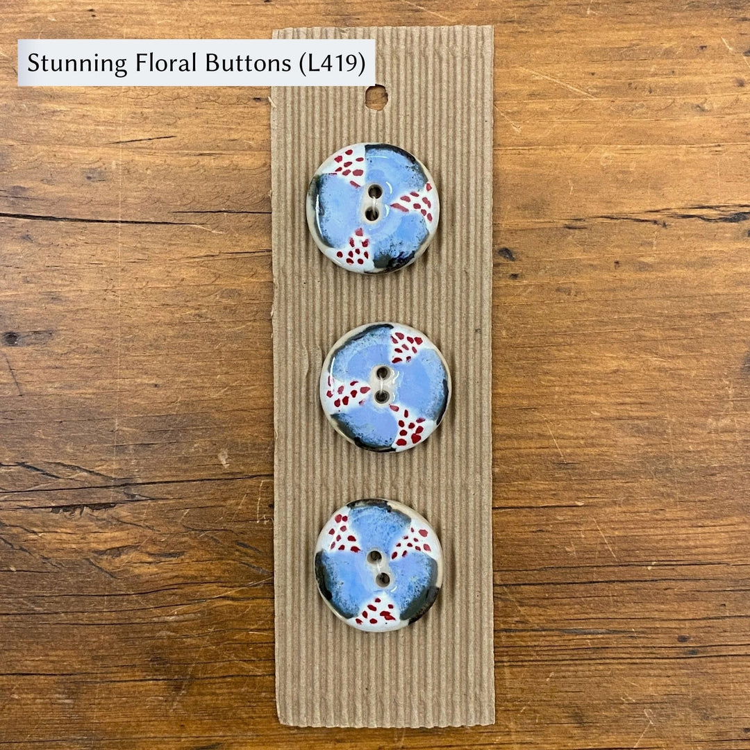 Ceramic Buttons by Incomparable Buttons