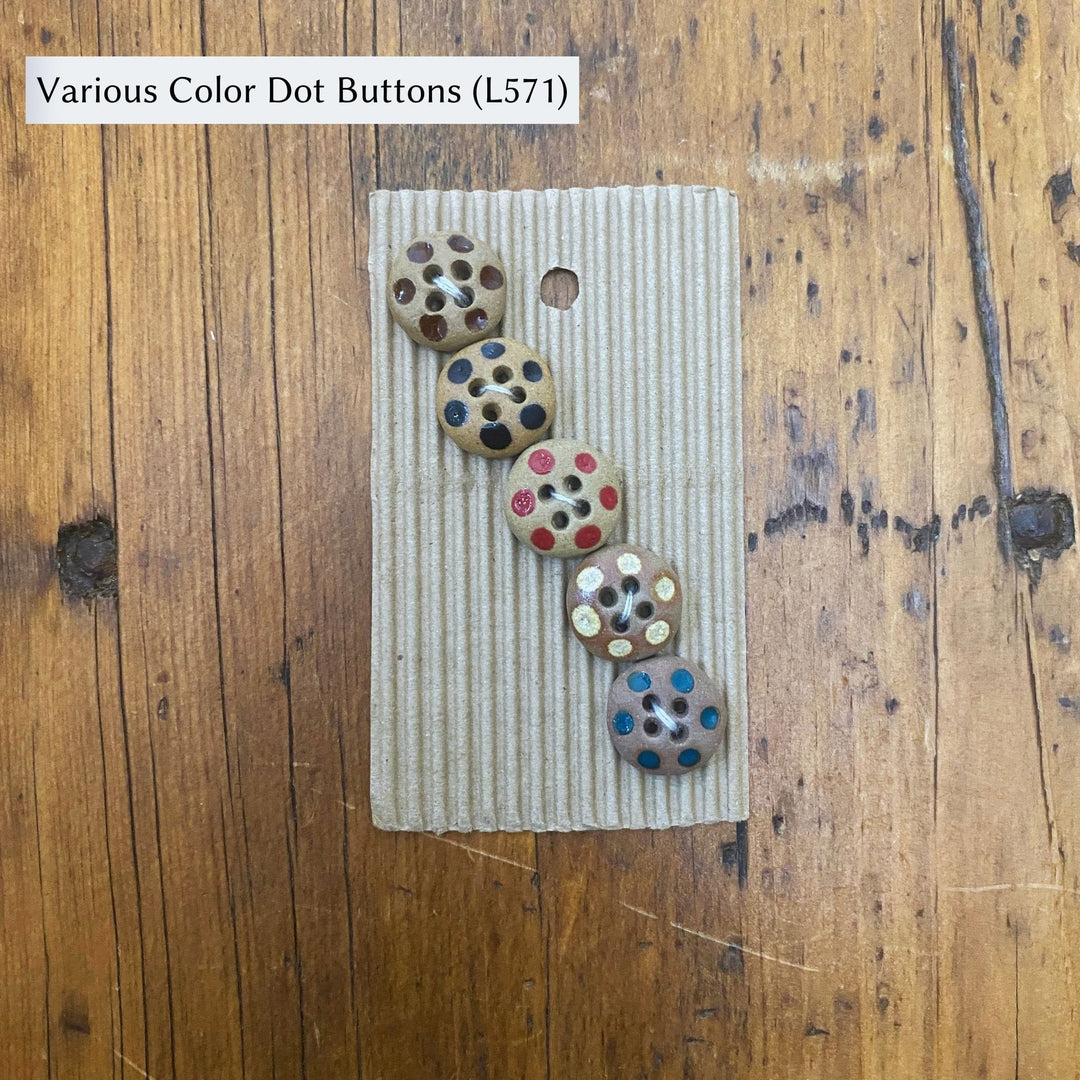 Ceramic Buttons by Incomparable Buttons