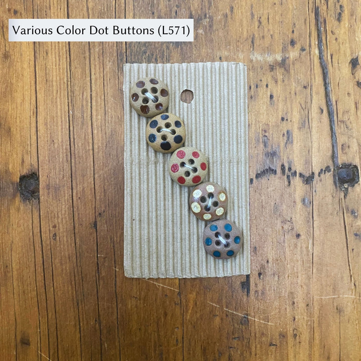 Ceramic Buttons by Incomparable Buttons