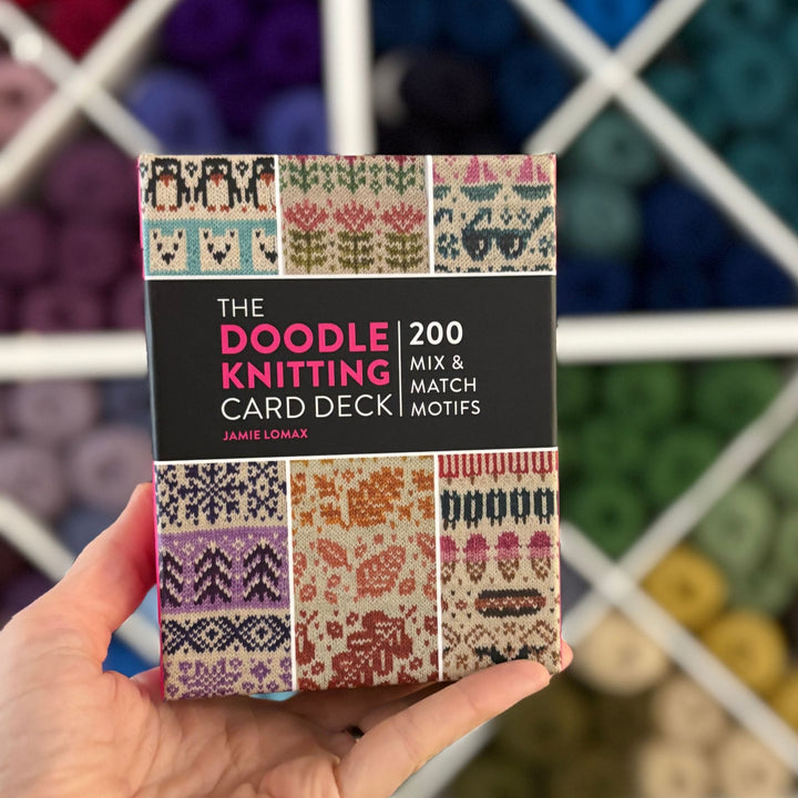 Doodle Knitting Card Deck by Jamie Lomax