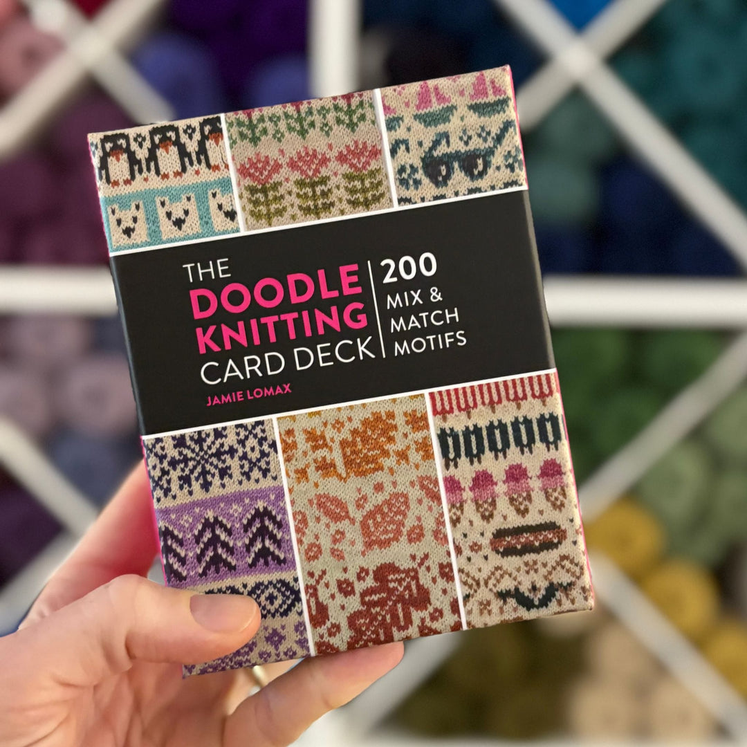 Doodle Knitting Card Deck by Jamie Lomax
