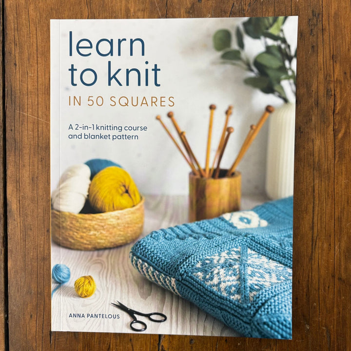 Learn to Knit in 50 Squares by Anna Panetlous