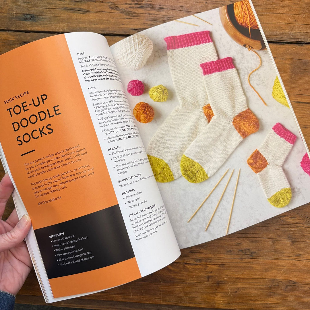 The Doodle Sock Knitting Directory by Jamie Lomax
