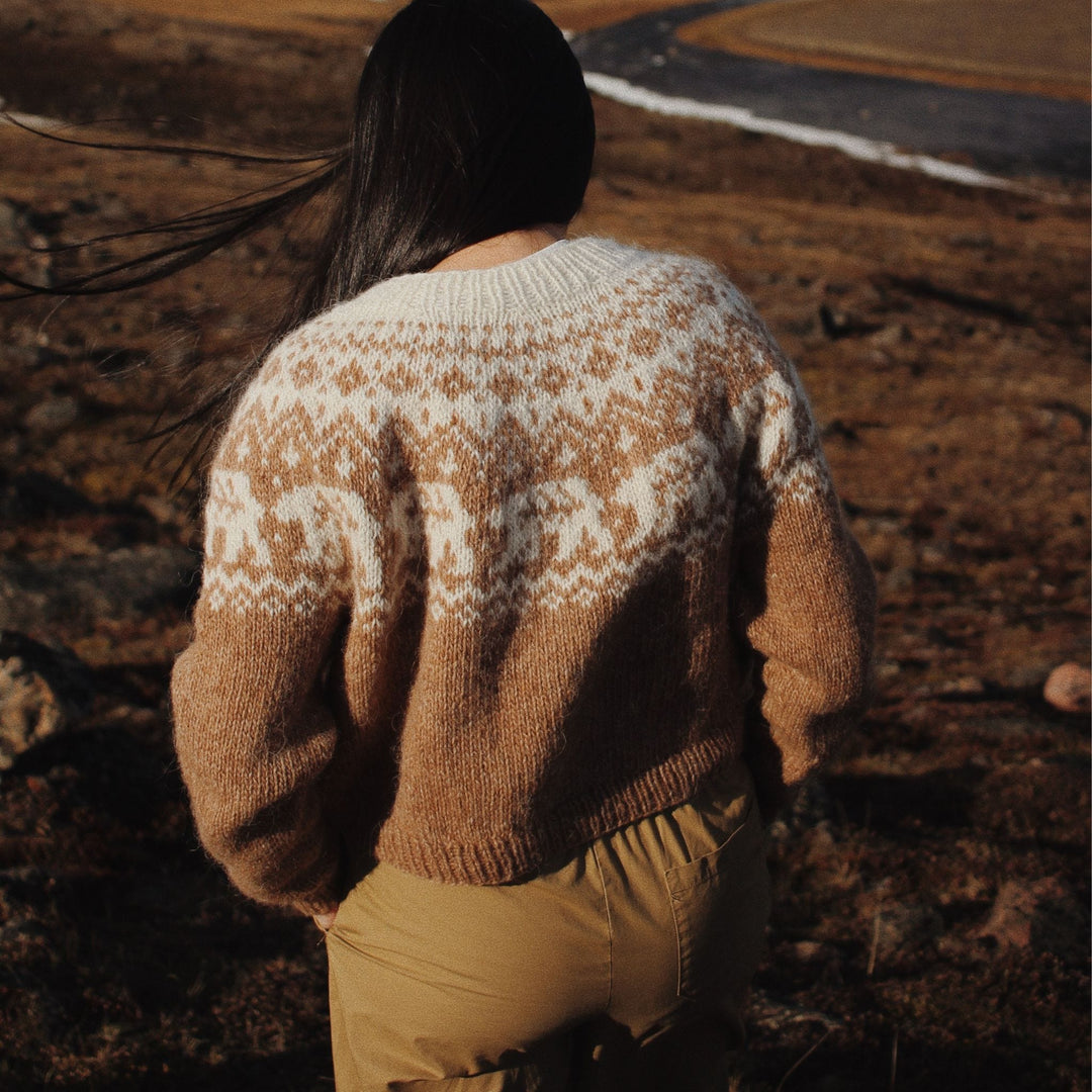 Narnia Jumper by The Petite Knitter in Lettlopi