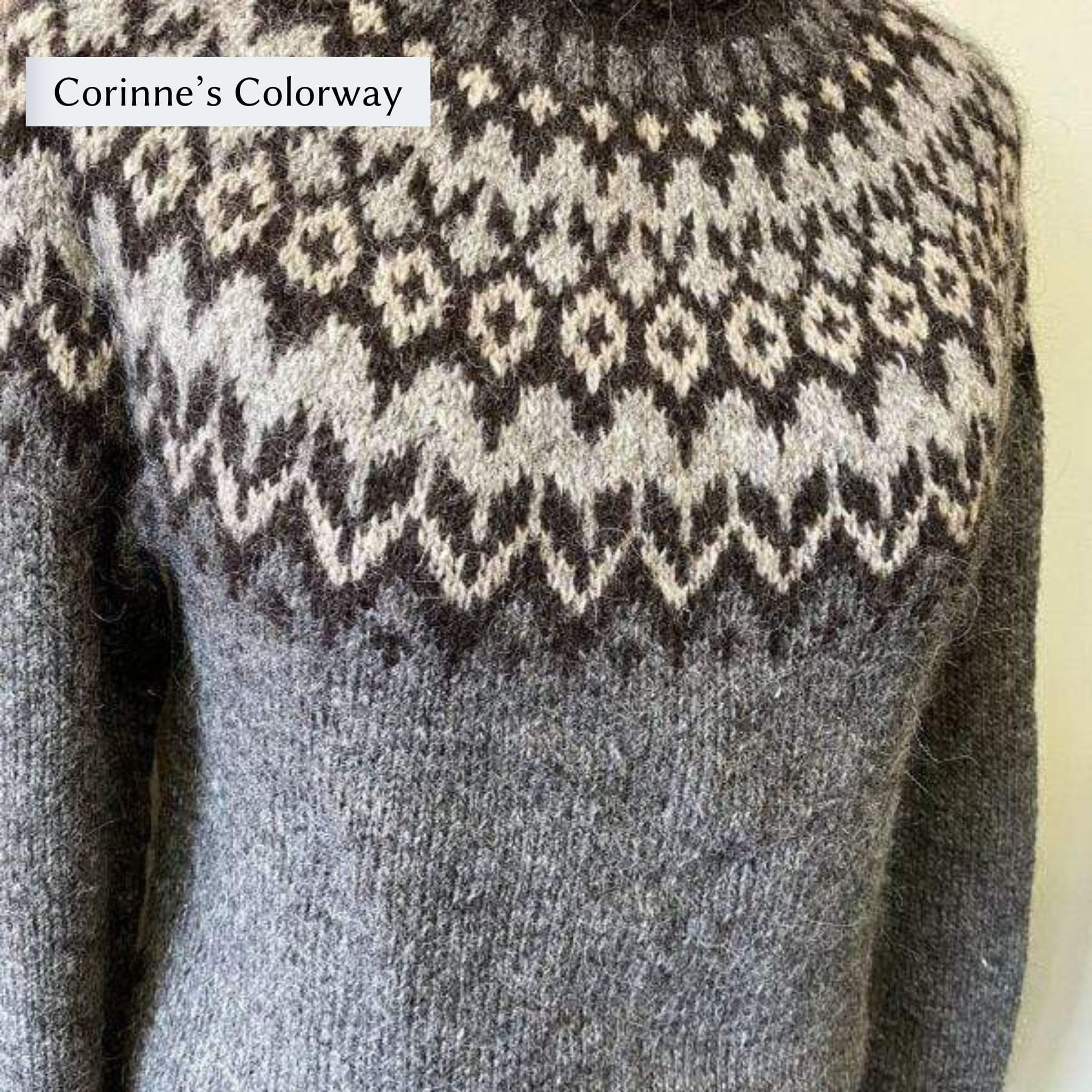 Riddari by Védís Jónsdóttir in Lettlopi – The Woolly Thistle