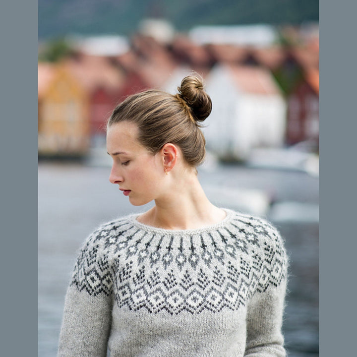 Treelight Sweater by Jennifer Steingass in Lettlopi