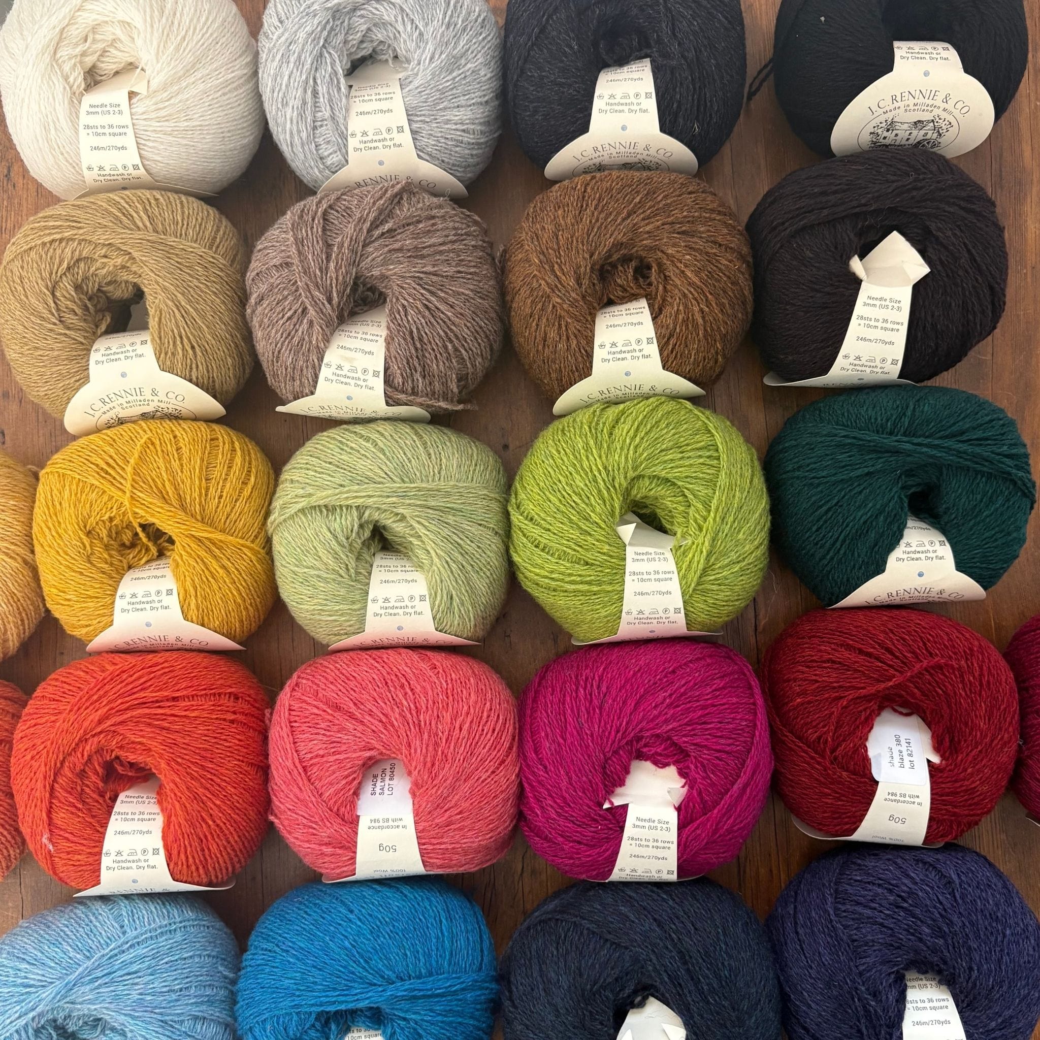 JC Rennie Supersoft 4ply – The Woolly Thistle