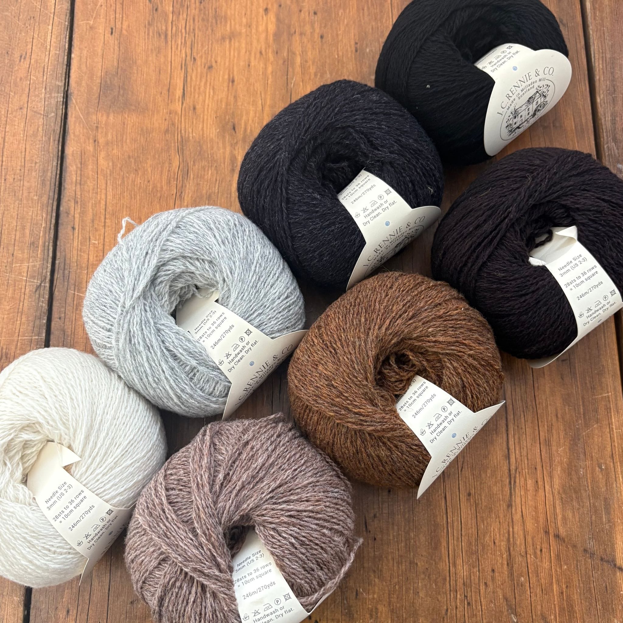 JC Rennie Supersoft 4ply – The Woolly Thistle