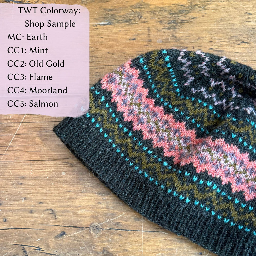 Cake Fridge Hat by Gudrun Johnston in Jamieson's of Shetland Spindrift