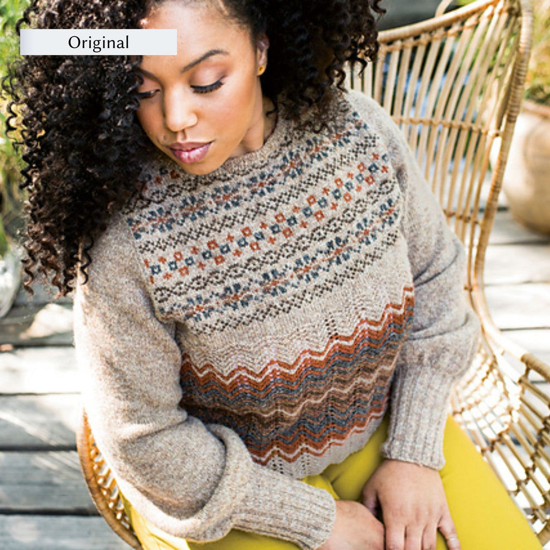 Vair by Gudrun Johnston in Jamieson's of Shetland Spindrift