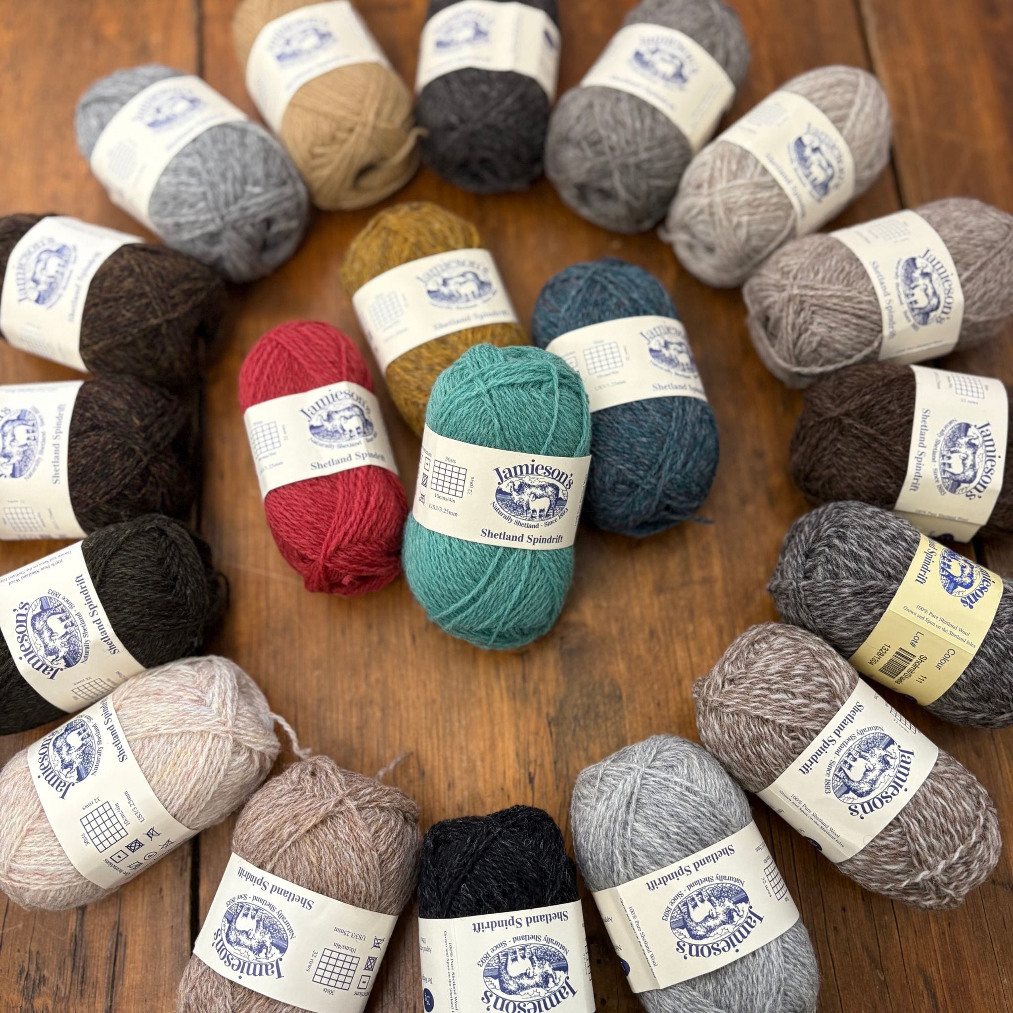 Jamieson's of Shetland Spindrift - Naturals and Neutrals – The