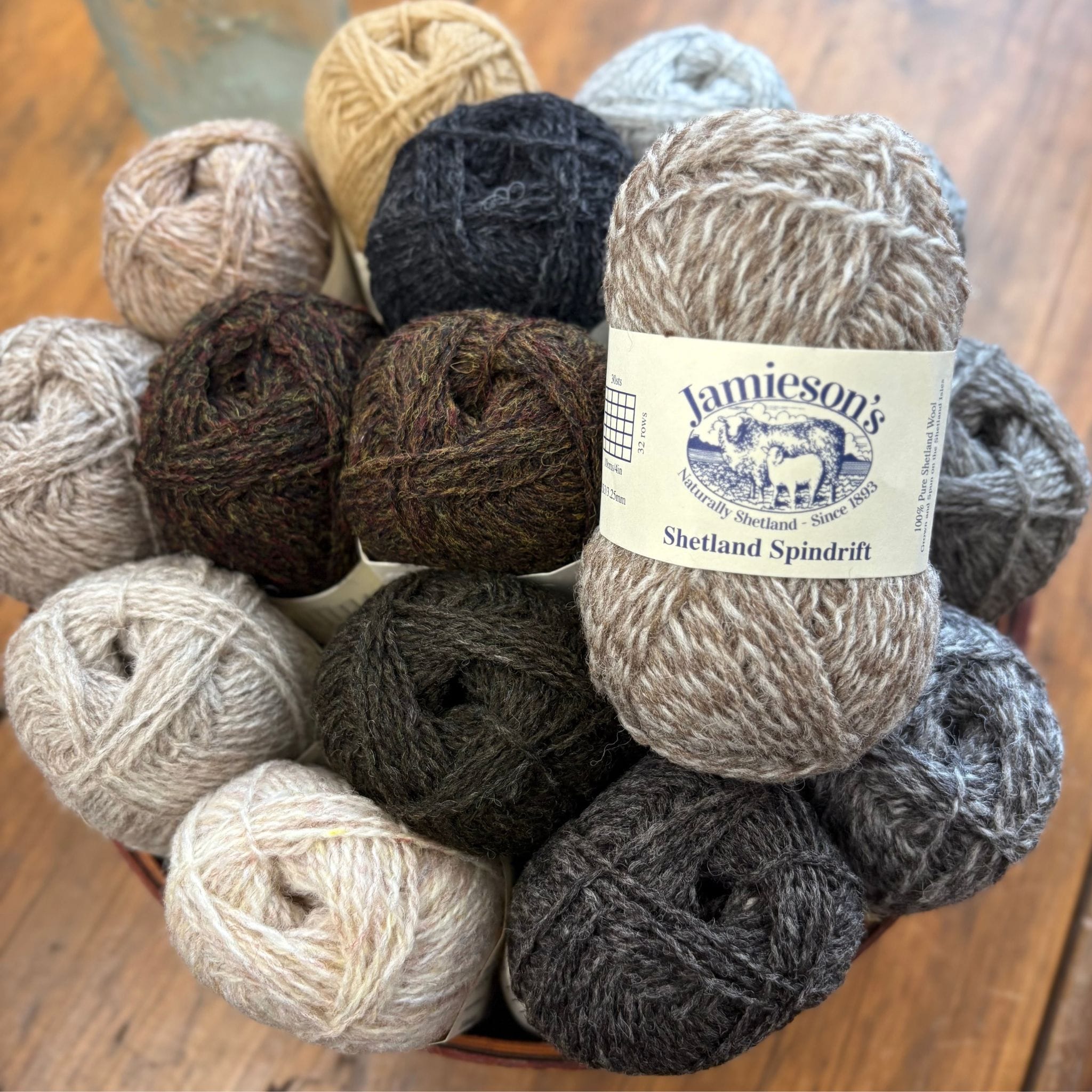 Jamieson's of Shetland Spindrift - Naturals and Neutrals – The