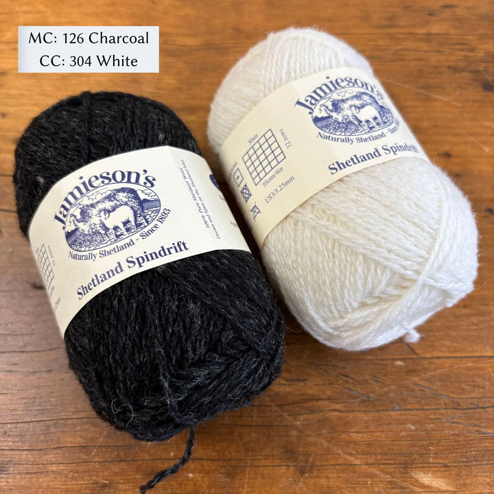 Kitten Catch Mittens by Florence Miller in Jamieson's of Shetland Spindrift