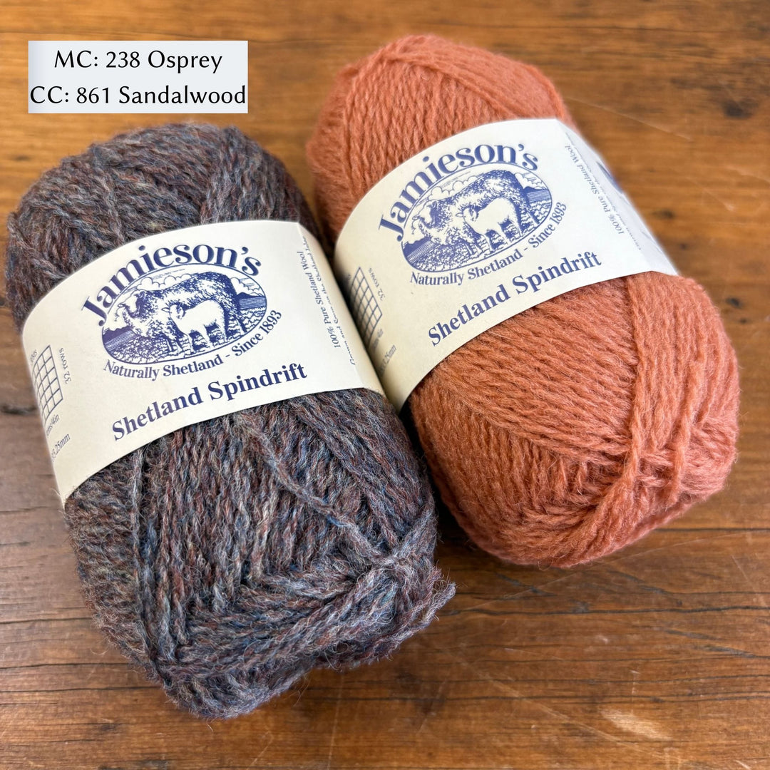 Kitten Catch Mittens by Florence Miller in Jamieson's of Shetland Spindrift