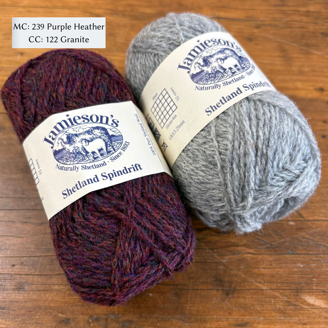 Kitten Catch Mittens by Florence Miller in Jamieson's of Shetland Spindrift
