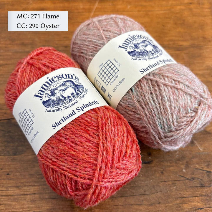 Kitten Catch Mittens by Florence Miller in Jamieson's of Shetland Spindrift