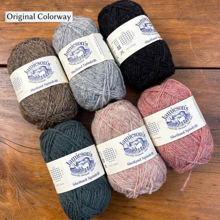 Cake Fridge Hat by Gudrun Johnston in Jamieson's of Shetland Spindrift