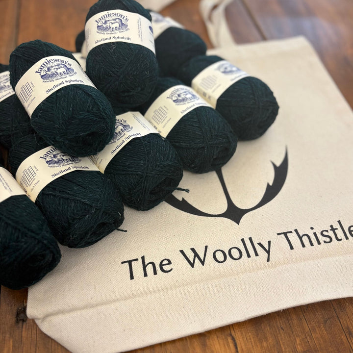 Peerie Leaves Jumper by Donna Smith in Jamieson's of Shetland Double Knitting