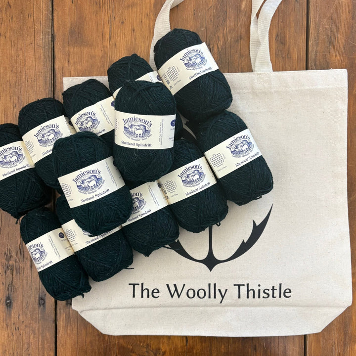 Peerie Leaves Jumper by Donna Smith in Jamieson's of Shetland Double Knitting