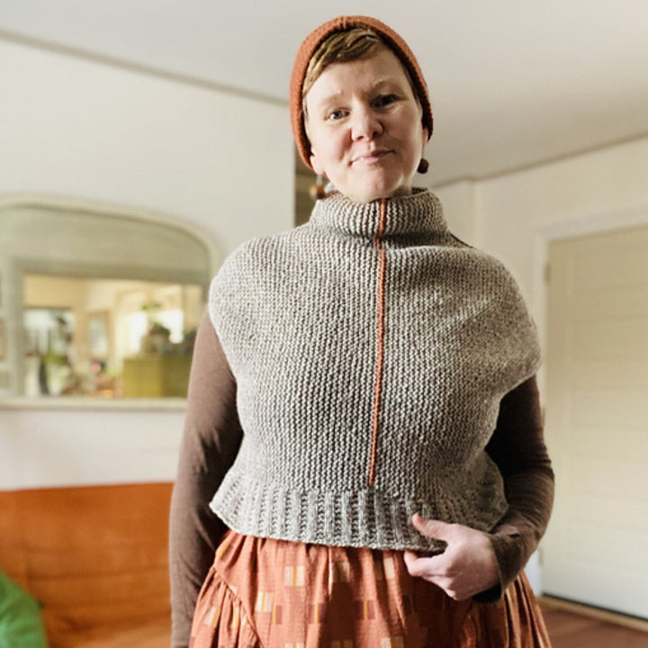 Riggies Vest by Gudrun Johnston in Jamieson's of Shetland DK