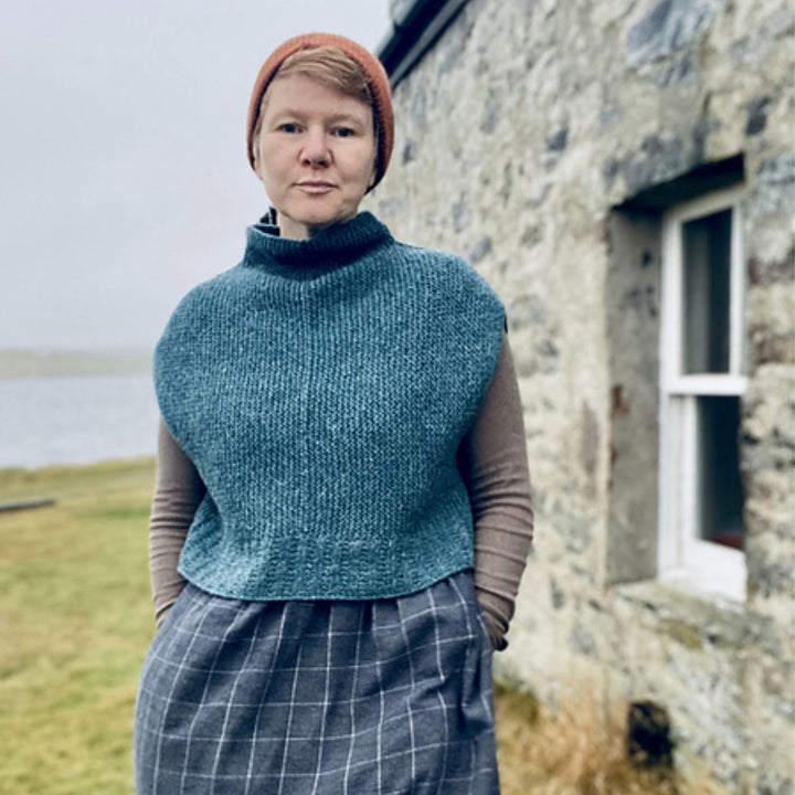 Riggies Vest by Gudrun Johnston in Jamieson's of Shetland DK