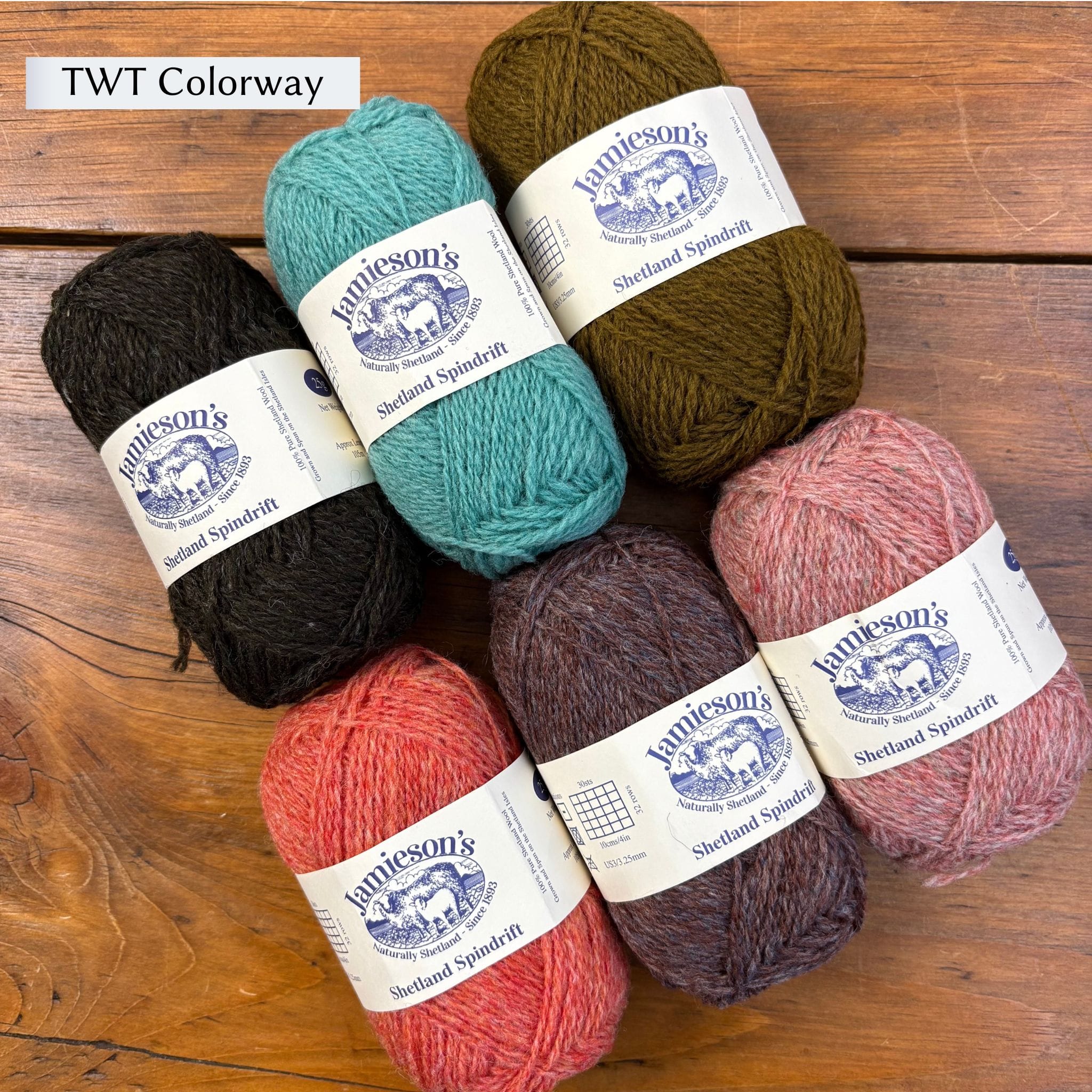 Cake Fridge Hat by Gudrun Johnston in Jamieson's of Shetland Spindrift