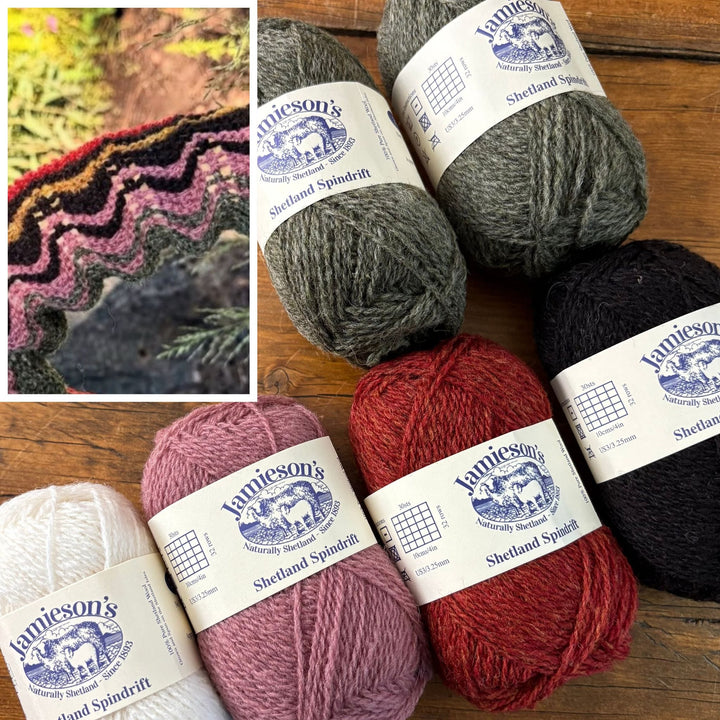 Vair by Gudrun Johnston in Jamieson's of Shetland Spindrift