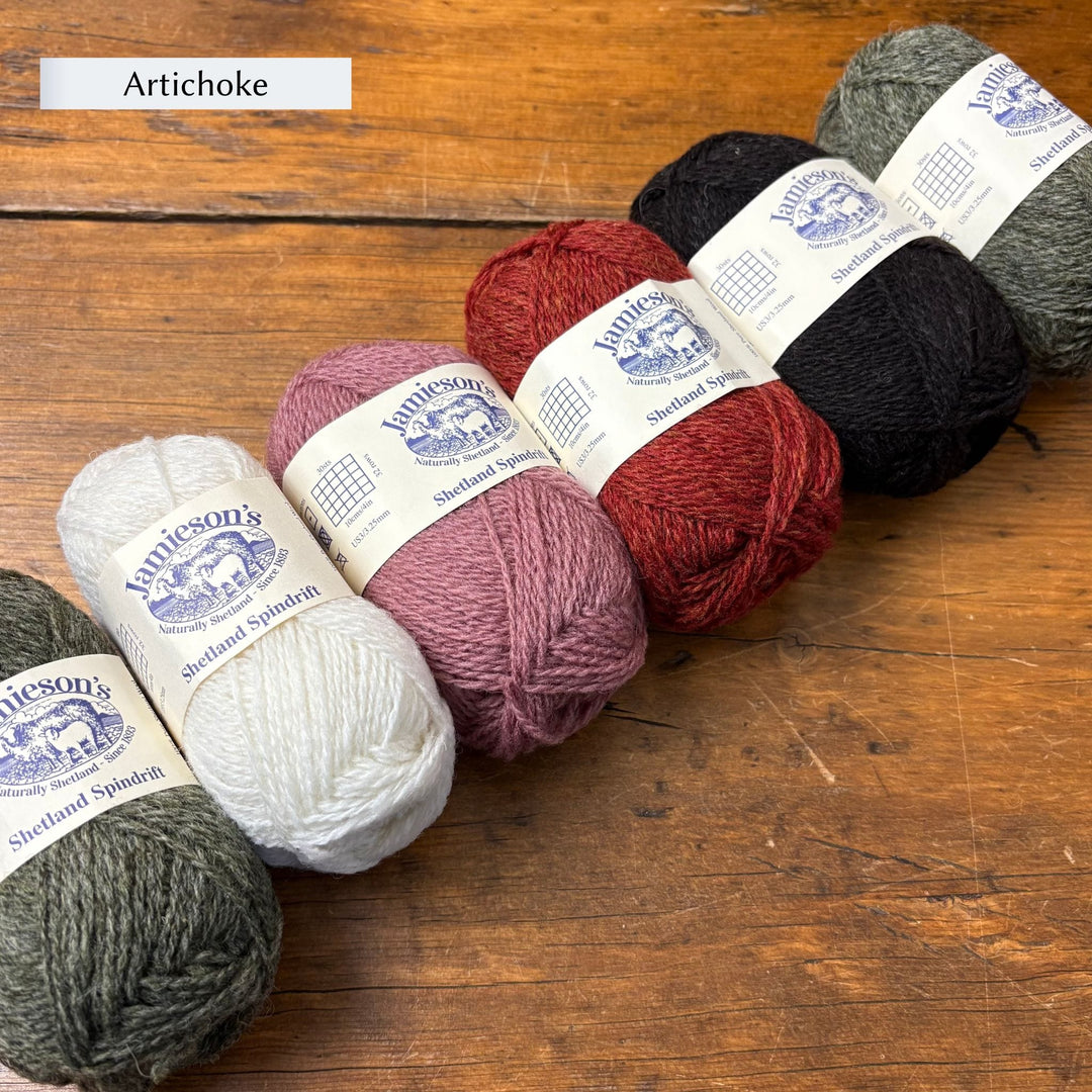 Vair by Gudrun Johnston in Jamieson's of Shetland Spindrift