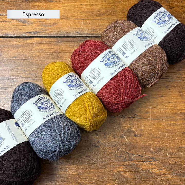 Vair by Gudrun Johnston in Jamieson's of Shetland Spindrift