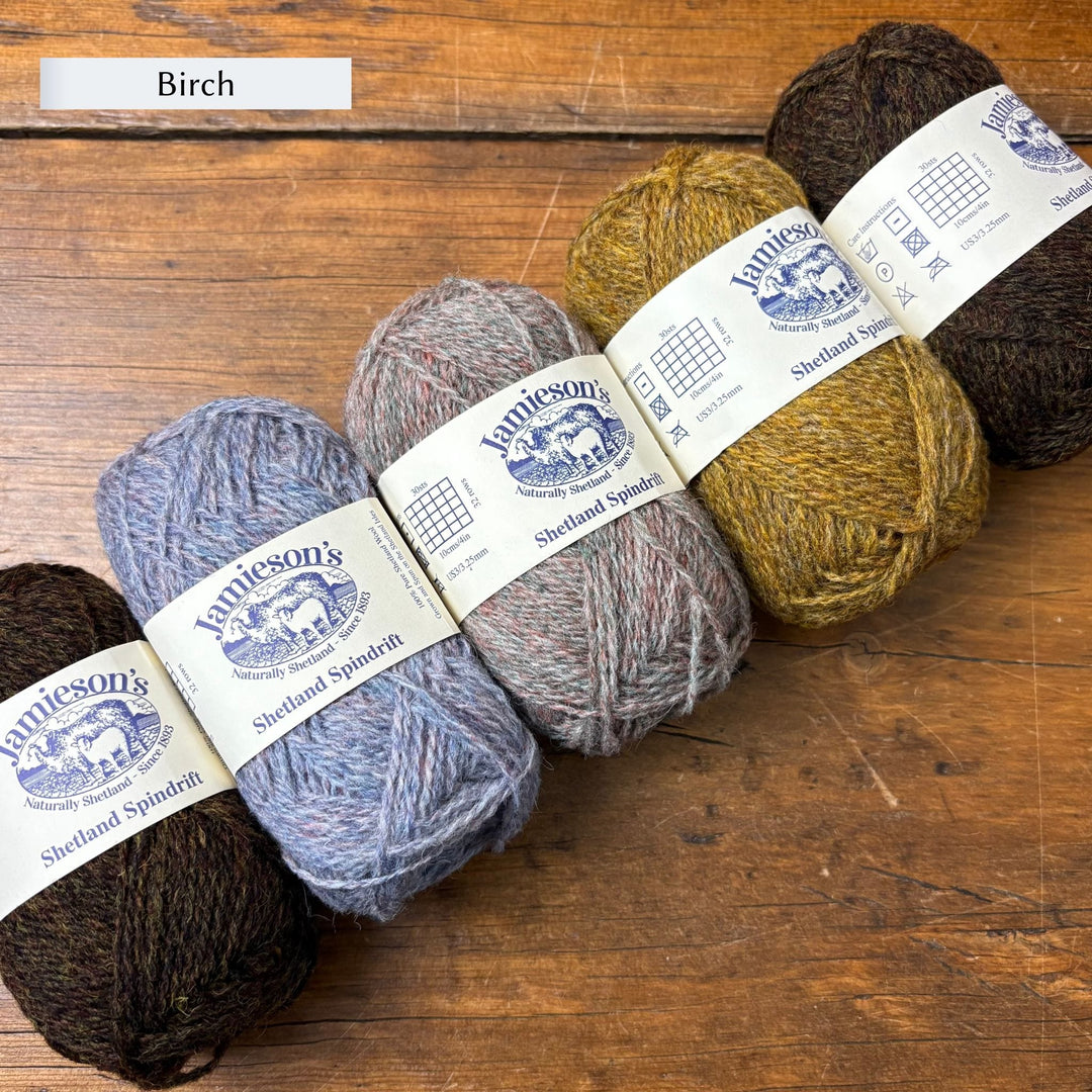 Vair by Gudrun Johnston in Jamieson's of Shetland Spindrift