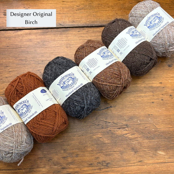 Vair by Gudrun Johnston in Jamieson's of Shetland Spindrift