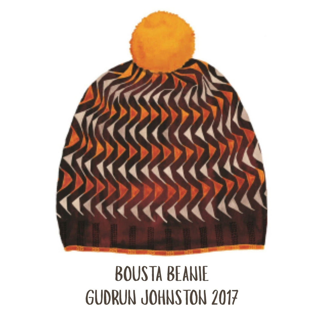 Bousta Beanie by Gudrun Johnston in Jamieson & Smith 2 ply