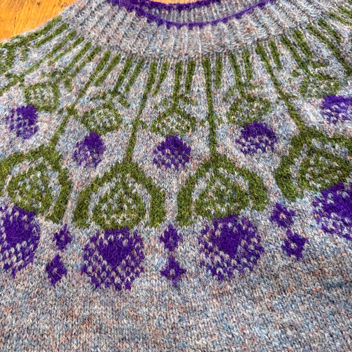 Cluaran Sweater by Sarah L Kelly in Jamieson and Smith 2ply